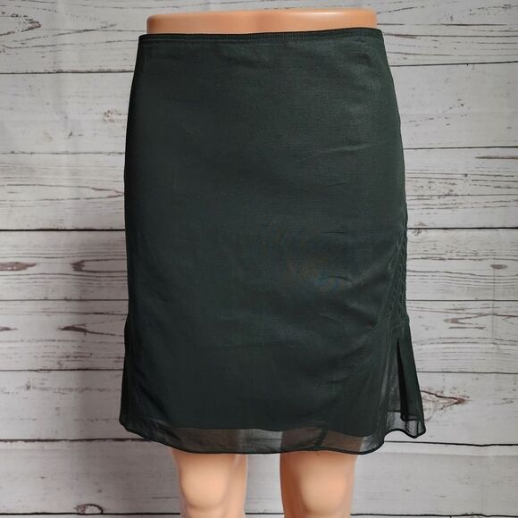 Elie Tahari Black Skirt Size 8 - Picture 3 of 5